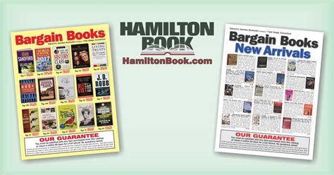 er hamilton bargain books